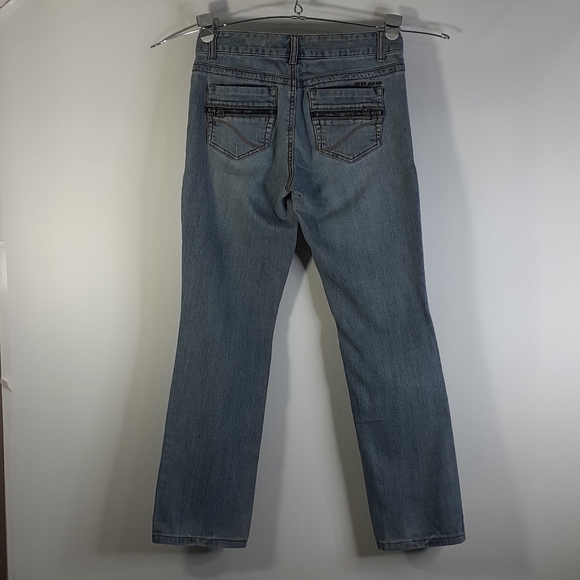 DKNY Jeans Women's Sz 6 Zippered Pockets Straight Leg - Picture 8 of 16